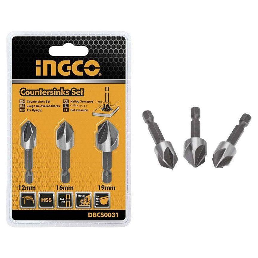 Ingco DBCS0031 Countersinks Bit Set - KHM Megatools Corp. Ingco DBCS0031 Countersinks Bit Set - KHM Megatools Corp.